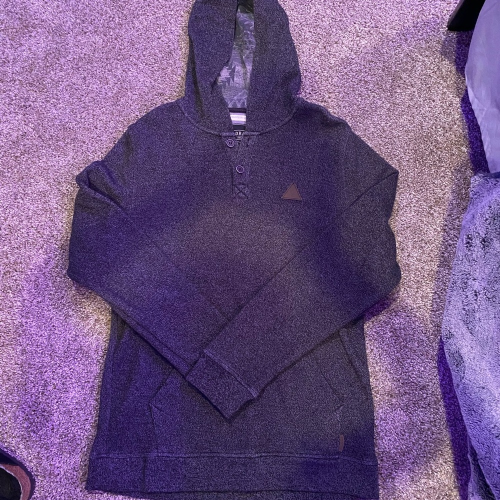 super soft casual sweatshirt with buttons